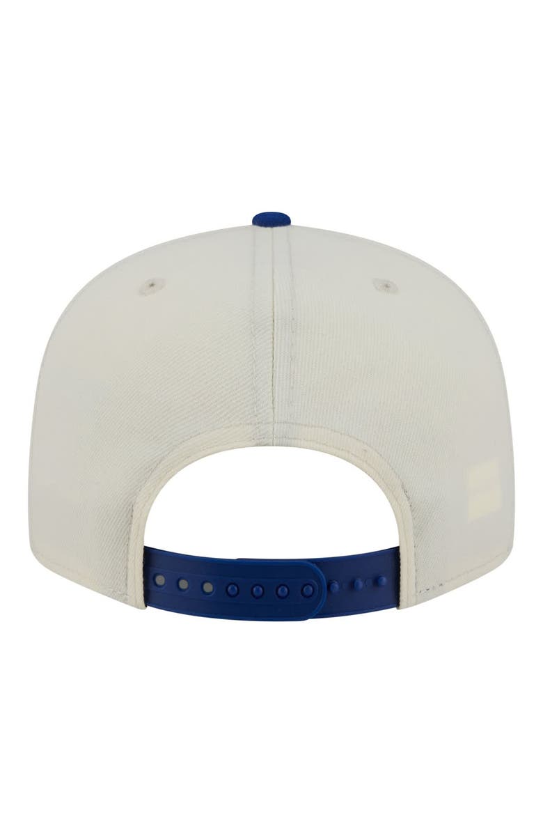 New Era Men's New Era Cream/Royal New York Mets Localized 9FIFTY Snapback Hat, Alternate, color, Cream