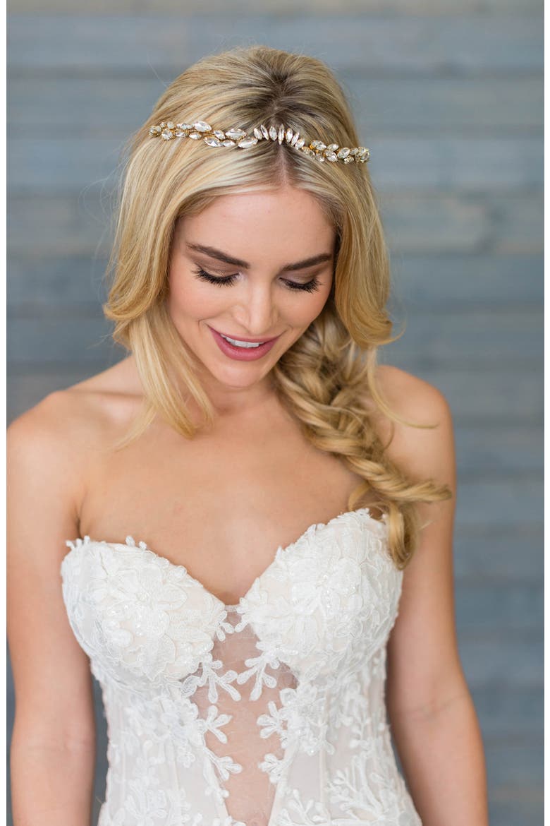 Zila Crystal Crown Comb, Alternate, color, SILVER