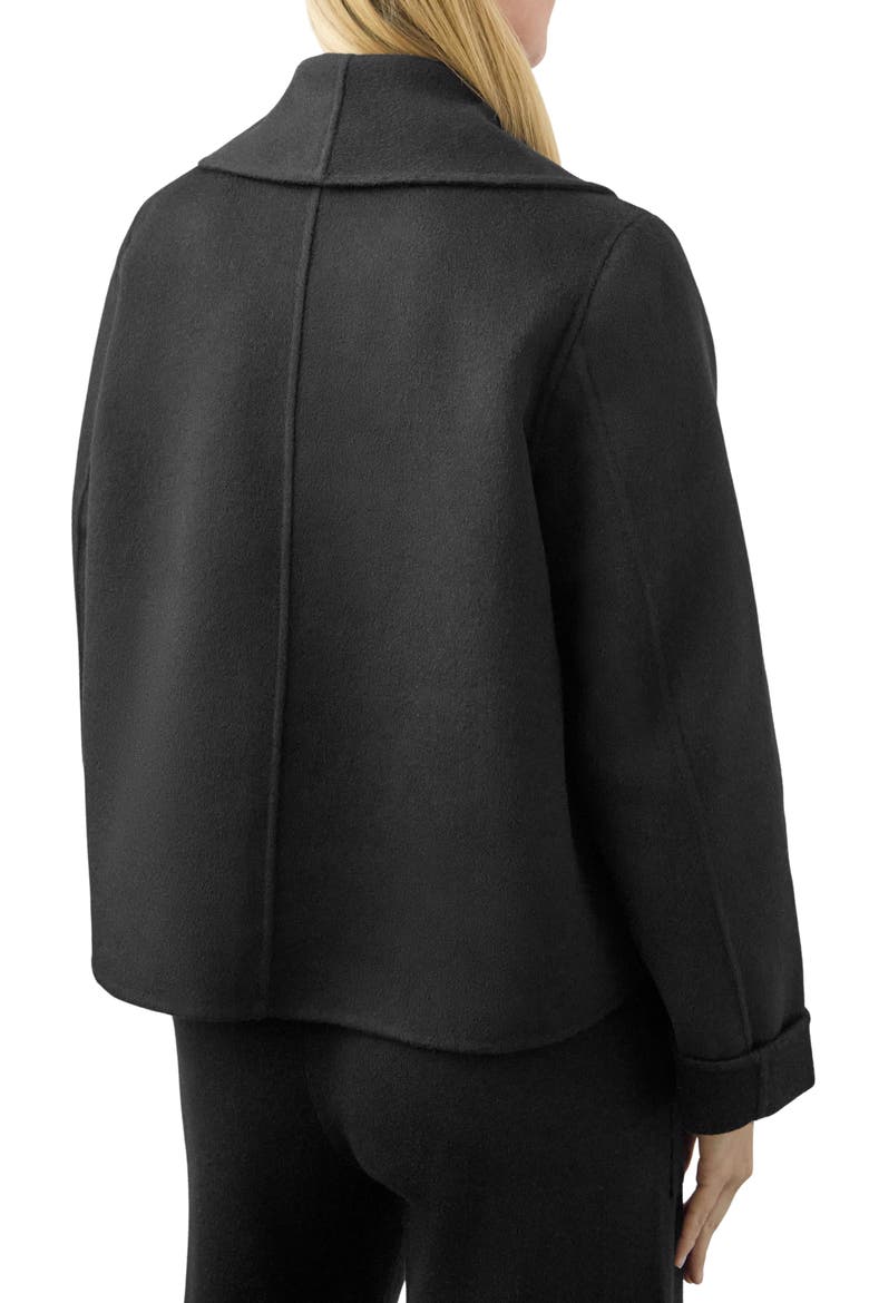 x @cellajaneblog Crop Icon Coat, Alternate, color, BLACK