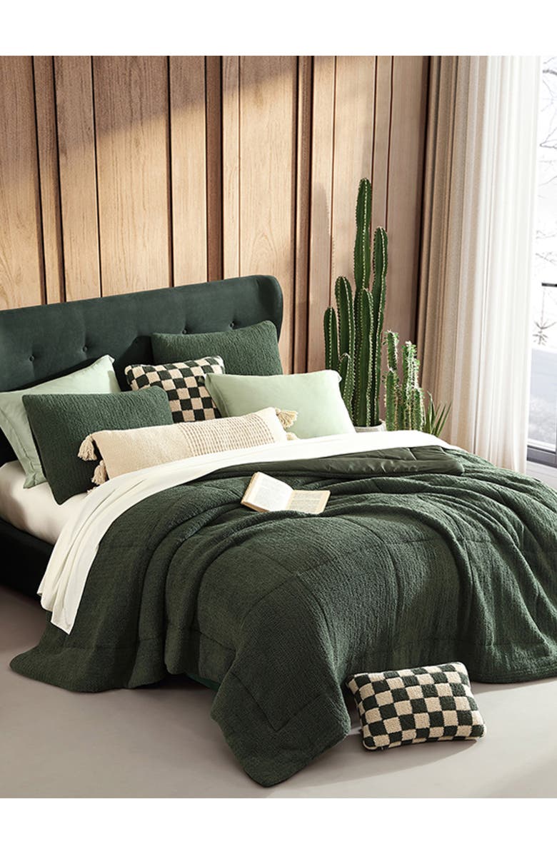 Sunday Citizen Snug Set of 2 Pillow Shams, Alternate, color, Moss