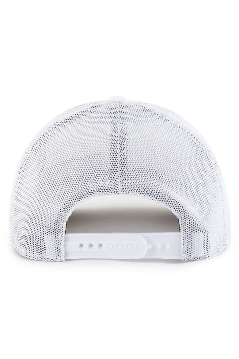 Men's '47  White Minnesota Twins Rangefinder brrr Trucker Adjustable Hat, Alternate, color, White