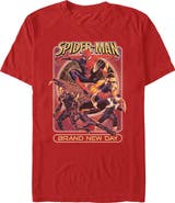 Spider-Man: Brand New Day Men's Marvel New Villains Poster T-Shirt