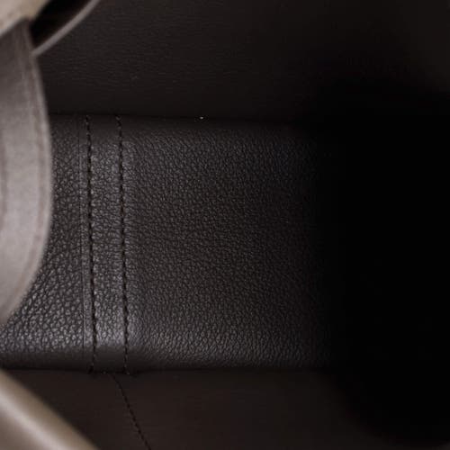 Pre-owned Hermes Hermes Halzan Bag Evercolor 25 In Gray