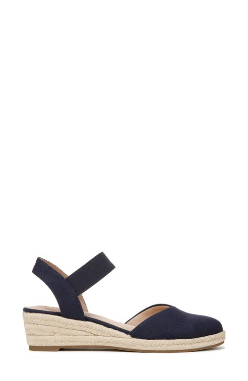 Lifestride Kimmie Ankle Strap Espadrille In Blue