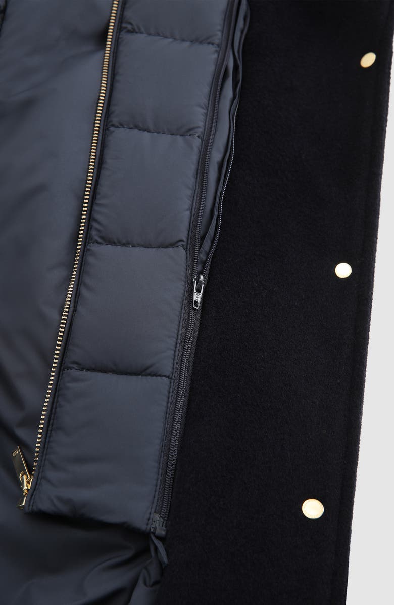 Woolrich Kuna Wool & Cashmere Blend Water Resistant 750 Down Fill Parka, Alternate, color, 