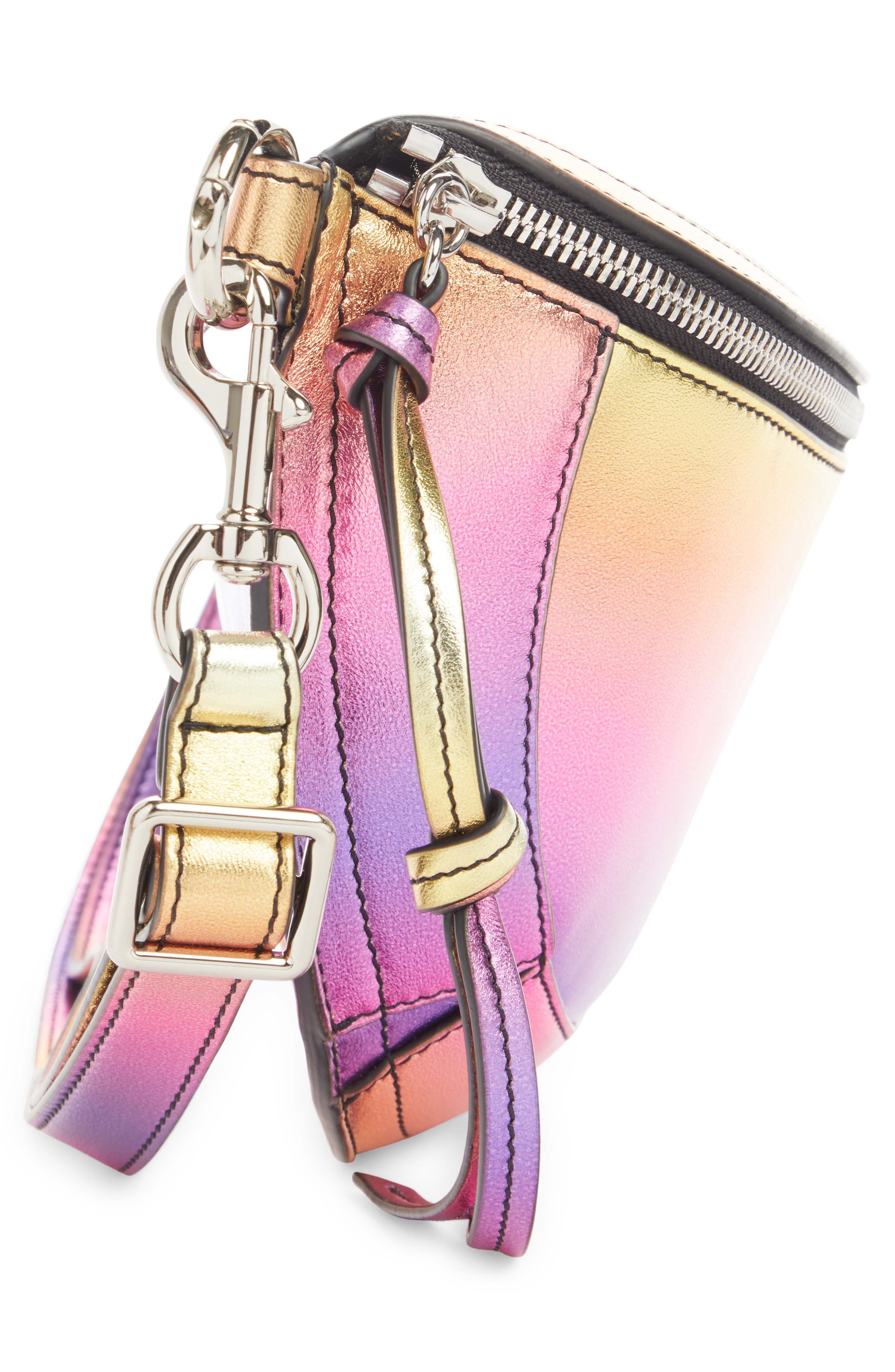 Isabel Marant Skano Sunset Leather Hobo Bag, Alternate, color, 