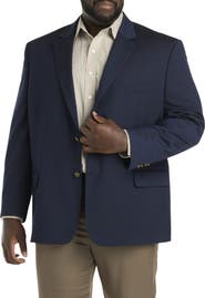 Oak Hill by DXL Big & Tall Classic Blazer