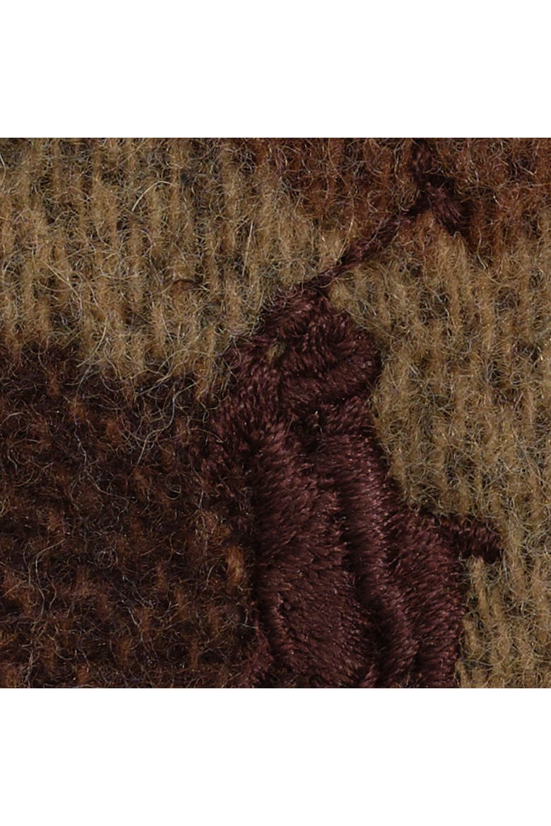 Camo Pattern Woven Scarf, Alternate, color, Khaki Camo