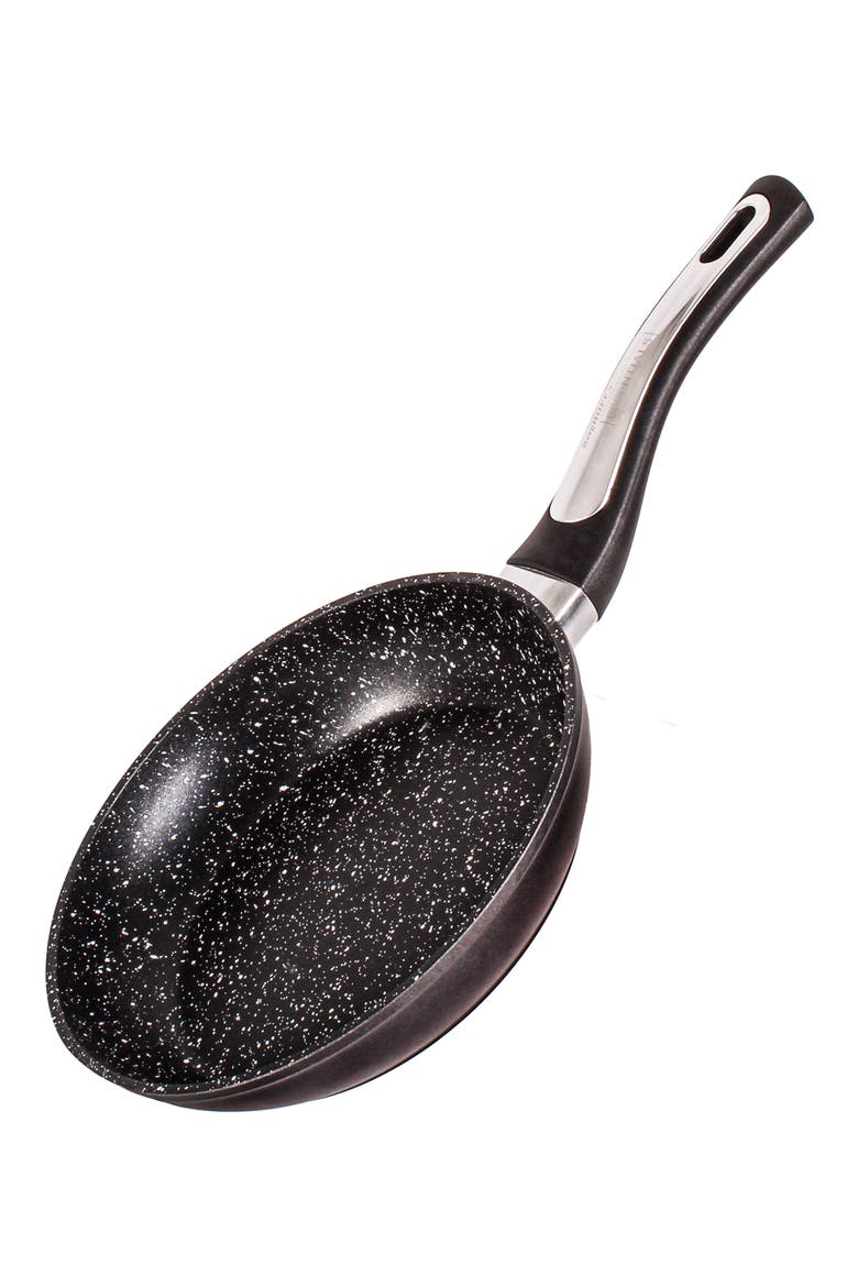 Essentials 8-Inch Nonstick Aluminum Fry Pan, Alternate, color, BLACK