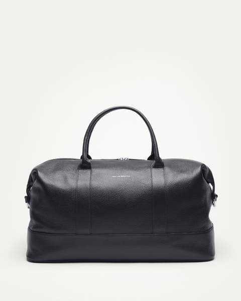 Kelowna Pebble-Grained Leather Weekender Bag