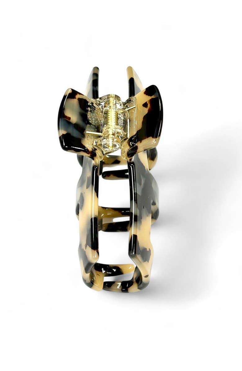 Ficcare Mae Claw Clip, Alternate, color, Ivory Tokyo