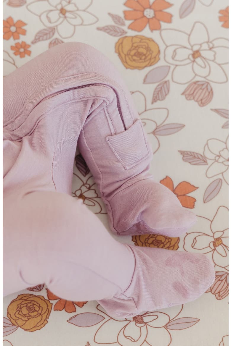 Lily Zip Front Footie, Alternate, color, LILY