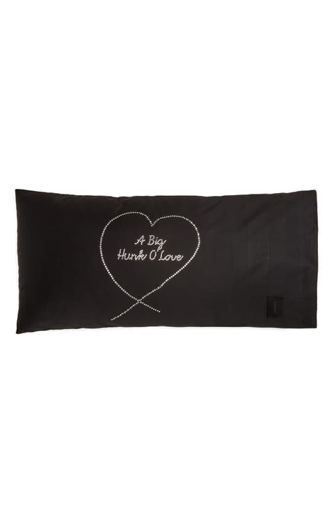 Gala Swarovski® Crystal Embellished Cotton Sateen Pillowcase (Nordstrom Exclusive)
