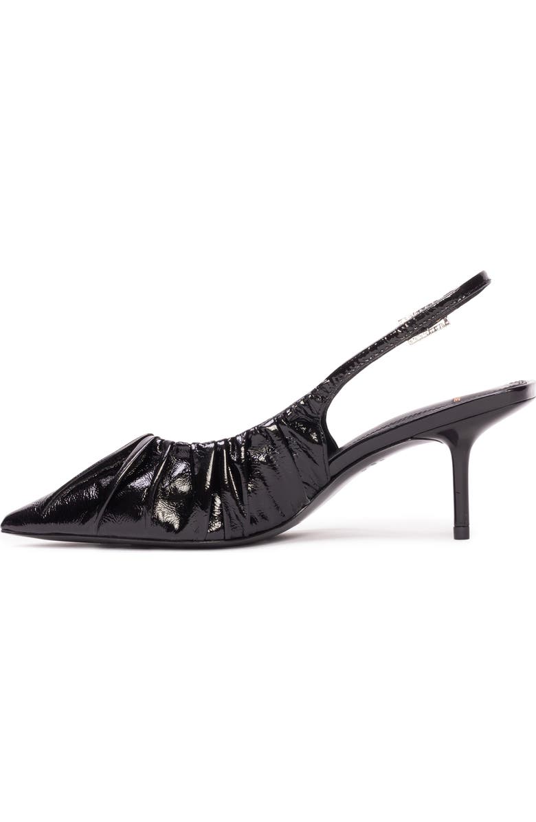 BLACK SUEDE STUDIO Piaz Slingback Pointed Toe Pump, Alternate, color,