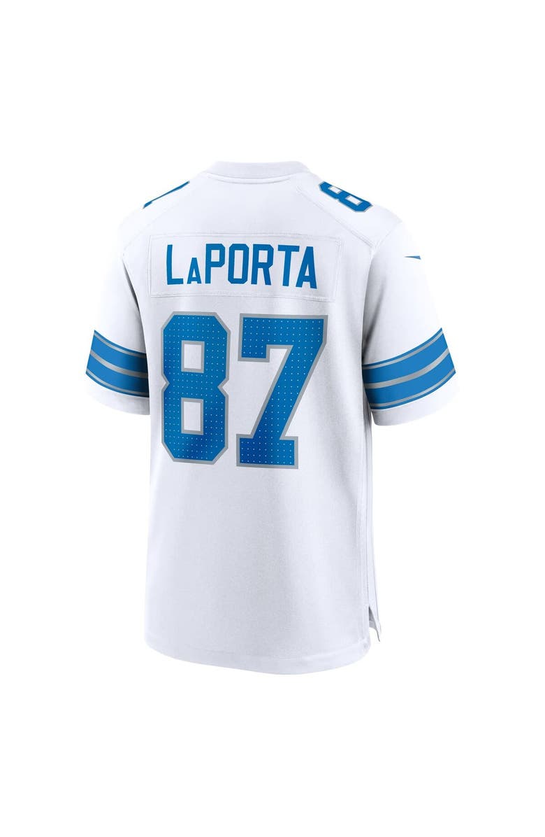 Nike Men's Nike Sam LaPorta  White Detroit Lions White Game Jersey, Alternate, color, 