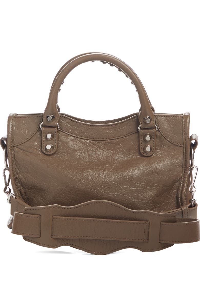 Balenciaga Classic Mini City AJ Leather Tote, Alternate, color,