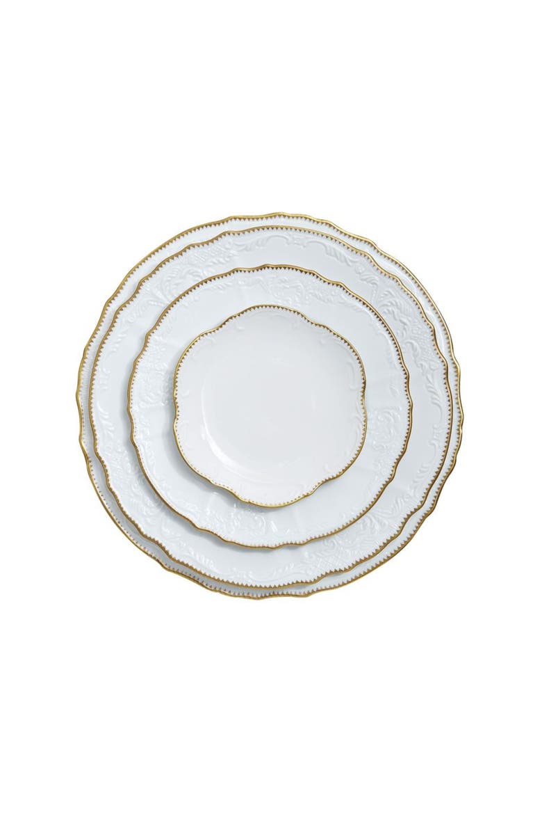Simply Anna Gold Sugar Dish, Alternate, color, WHITE/GOLD