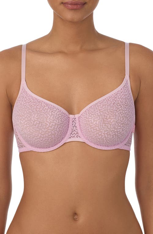 DKNY Modern Lace Unlined Demi Bra in Bleached Mauve at Nordstrom, Size 34A
