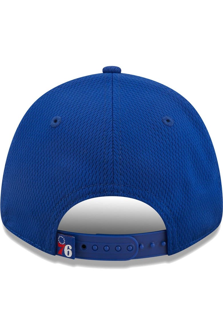 Men's New Era Royal Philadelphia 76ers Framed 9FORTY Snapback Hat, Alternate, color, Royal