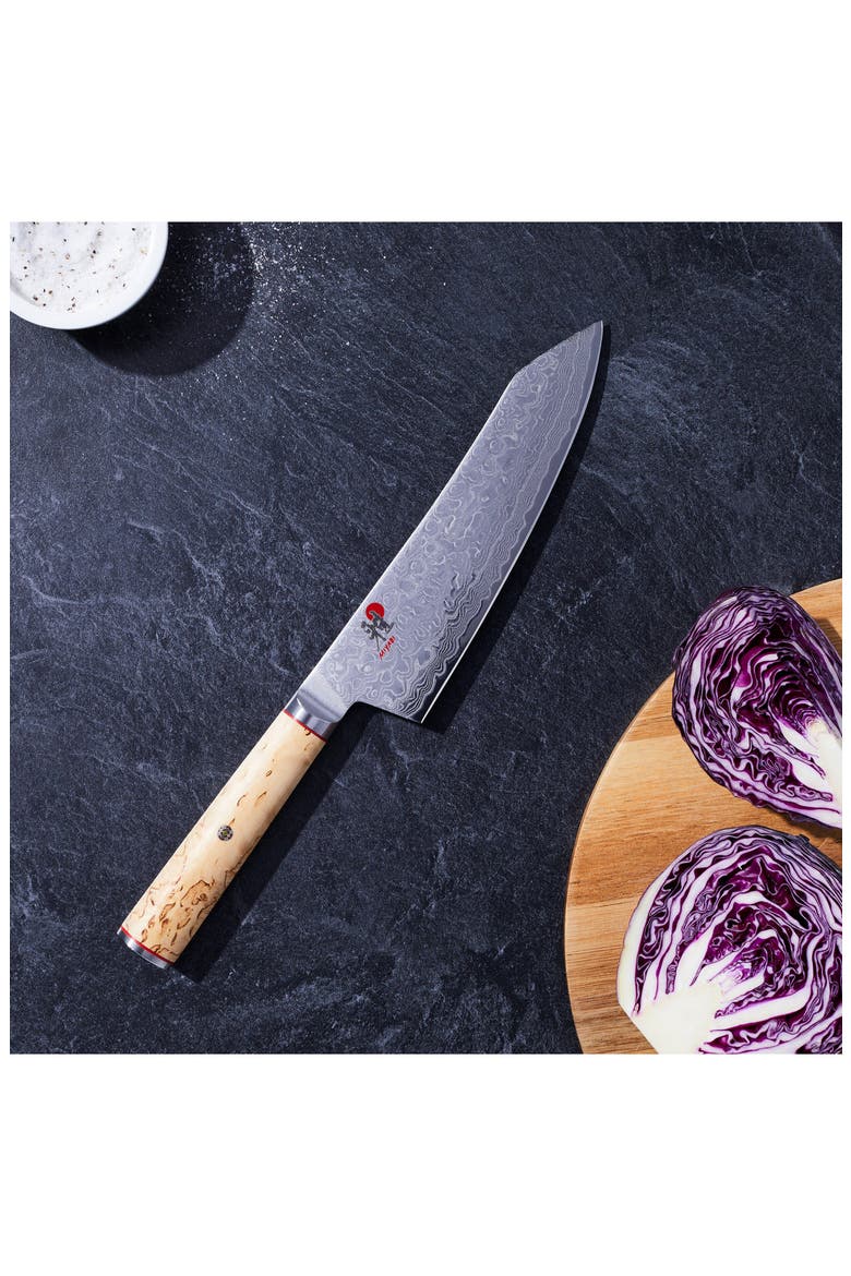 Birchwood SG2 7-Inch Rocking Santoku Knife, Alternate, color, STAINLESS STEEL