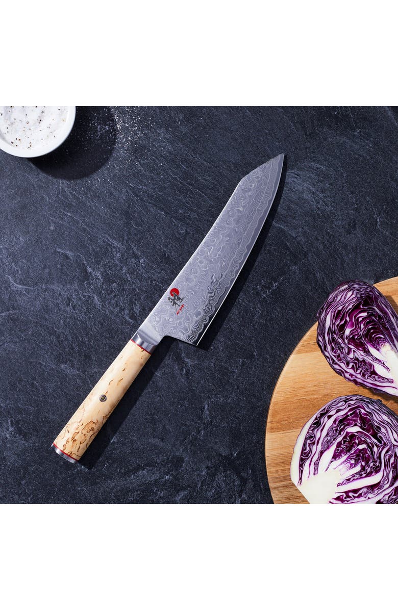 MIYABI Birchwood SG2 7-Inch Rocking Santoku Knife, Alternate, color, Stainless Steel