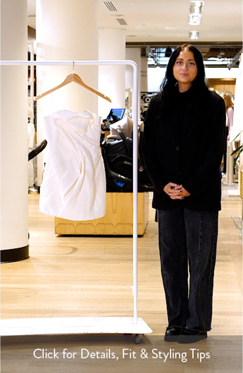 Brigetty Strapless Minidress, sales video thumbnail