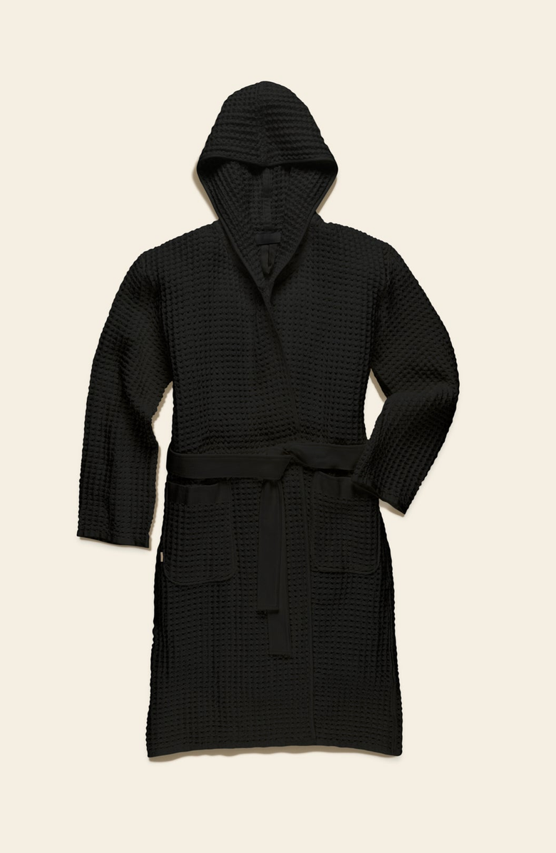 ONSEN Bath Robe, Main, color, Black