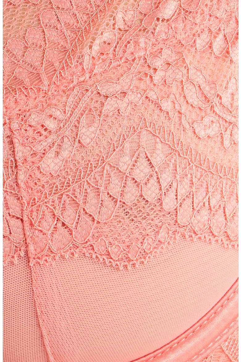 Robijn Strappy Lace Underwire Bra, Alternate, color, LANTANA