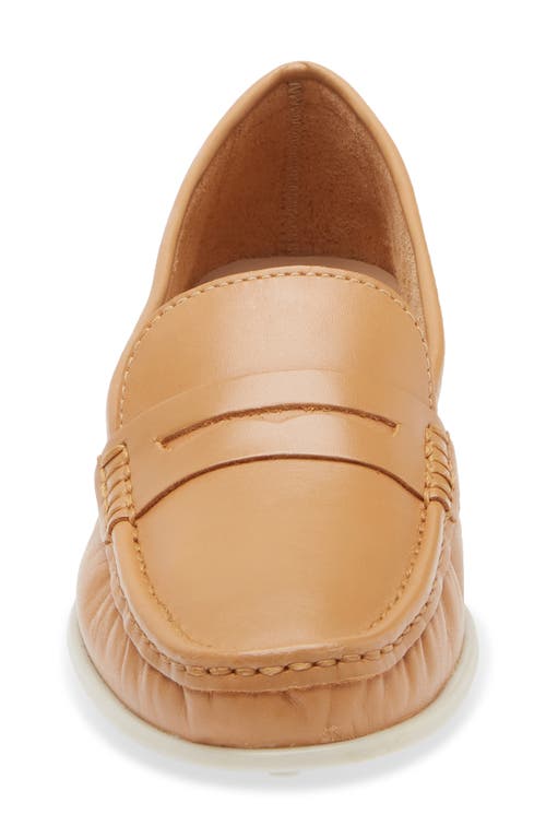 Marc Joseph New York Hamptons Penny Loafer In Animal Print