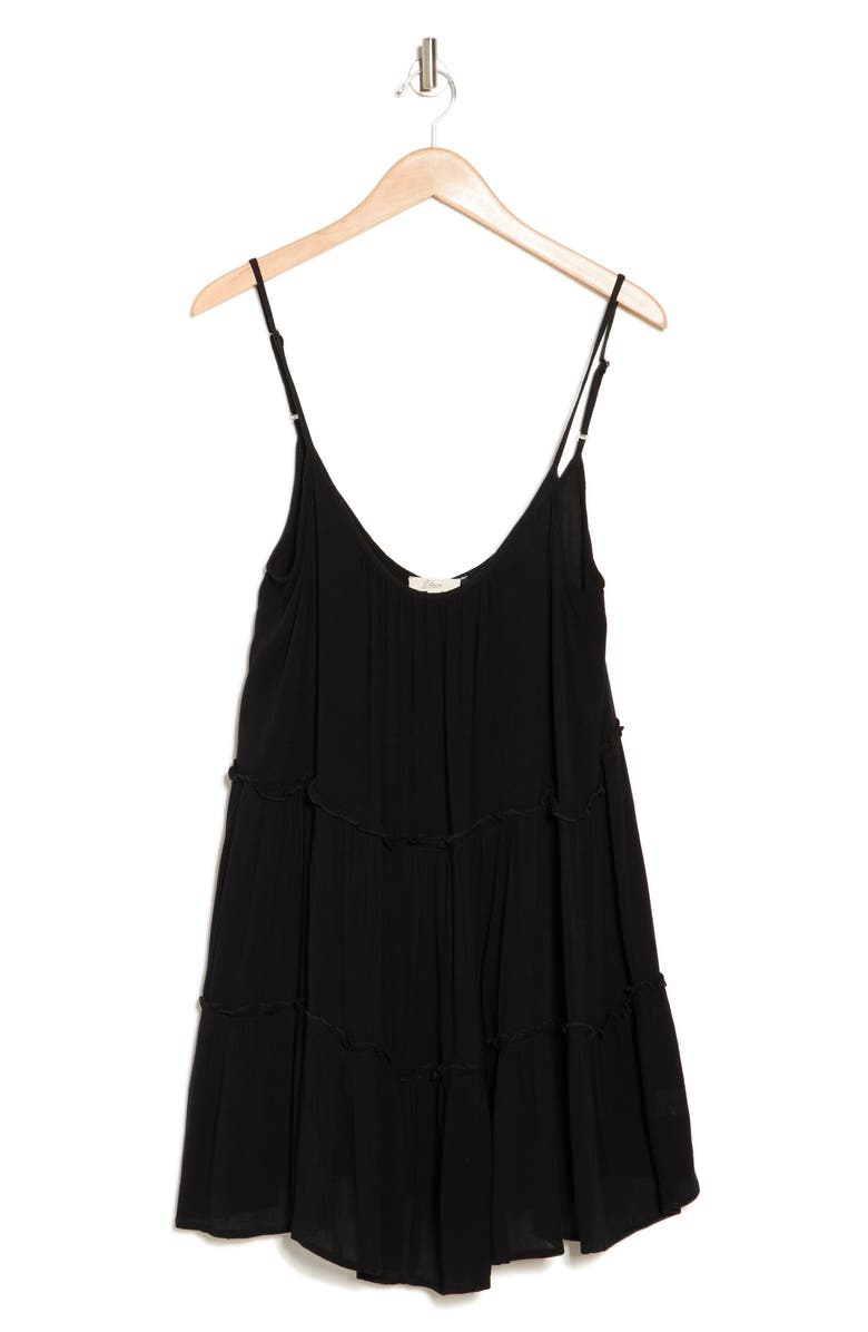 Elan Tiered Trapeze Dress, Alternate, color, 