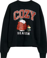 Vinyl Icons Peanuts® Cozy Graphic Sweatshirt