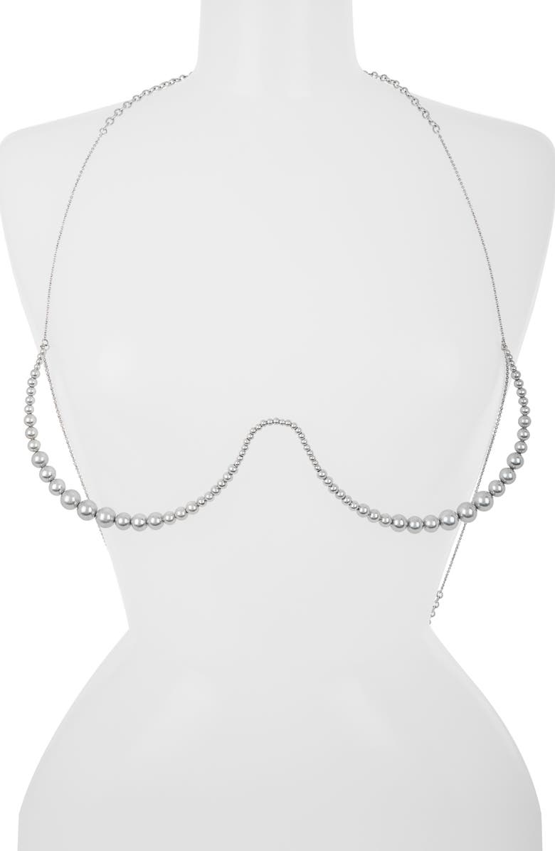 Cult Gaia Wren Bralette Body Jewelry, Alternate, color,