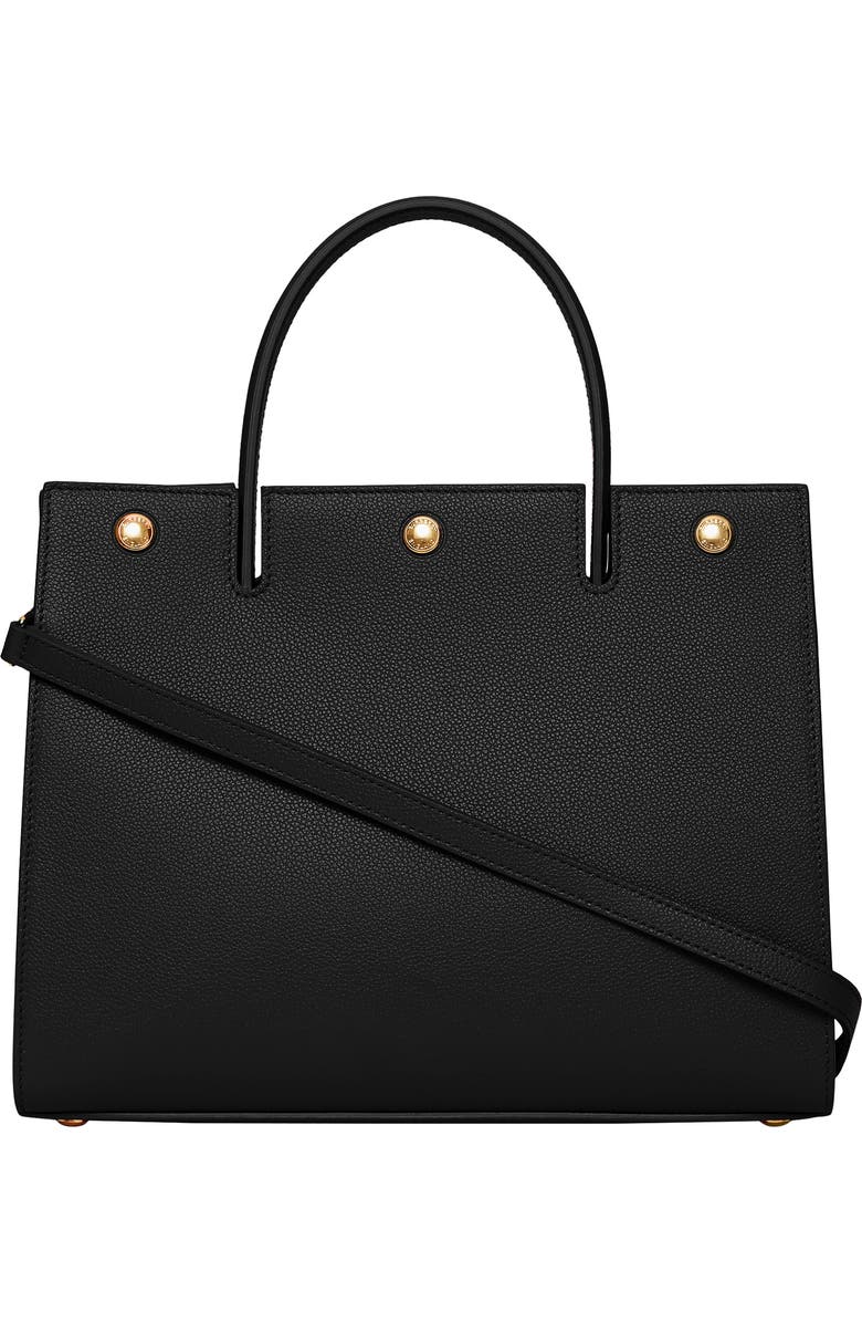 Burberry Small Title Leather Bag, Alternate, color,