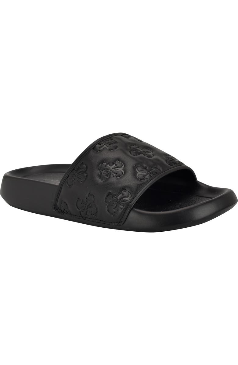 GUESS Sevyn Slide Sandal, Main, color,