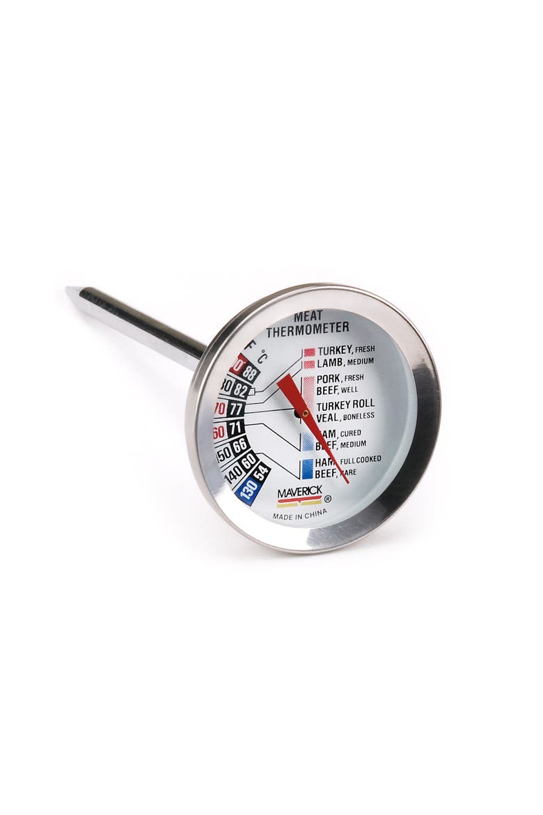 Gourmet Roasting Thermometer, Main, color, Silver