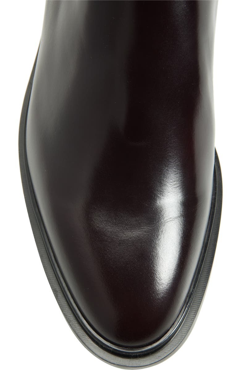 Thom Browne Classic Chelsea Boot, Alternate, color, Burgundy