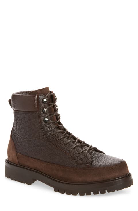 Leather Combat Boot