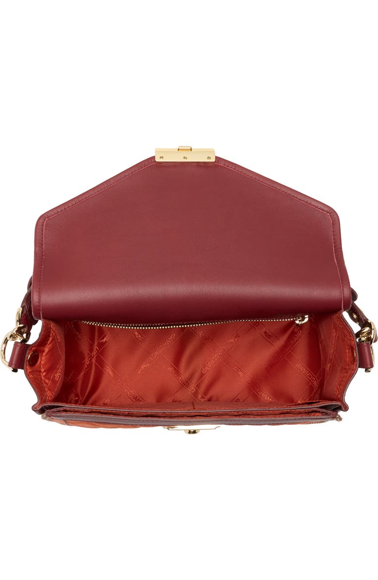 Longchamp Mademoiselle Crossbody Bag, Alternate, color, Burnt Red