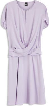 BOSS Devari Wrap Bodice Dress