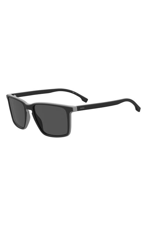 57mm Rectangle Sunglasses