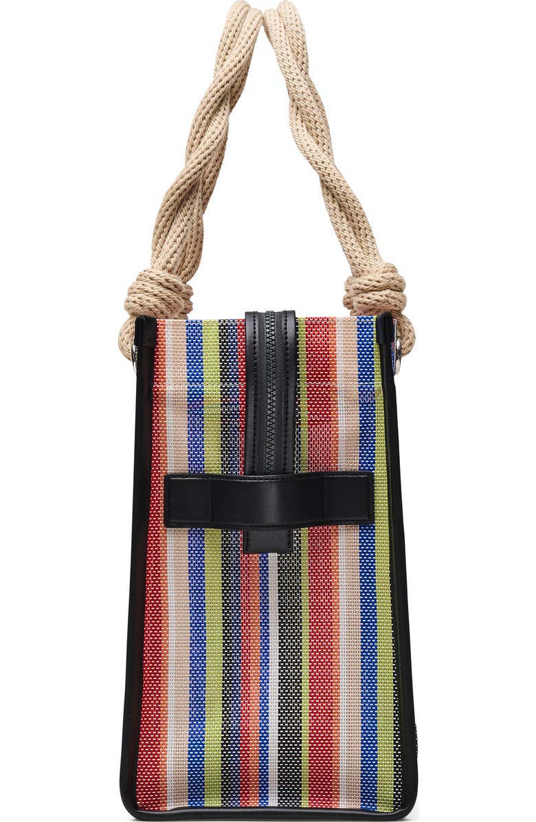 Marc Jacobs The Stripe Mesh Large Tote Bag, Alternate, color, Red Multi