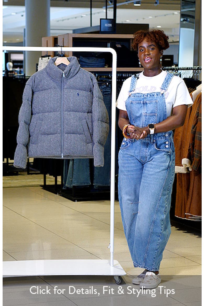Cable Wool & Cashmere Puffer Jacket video