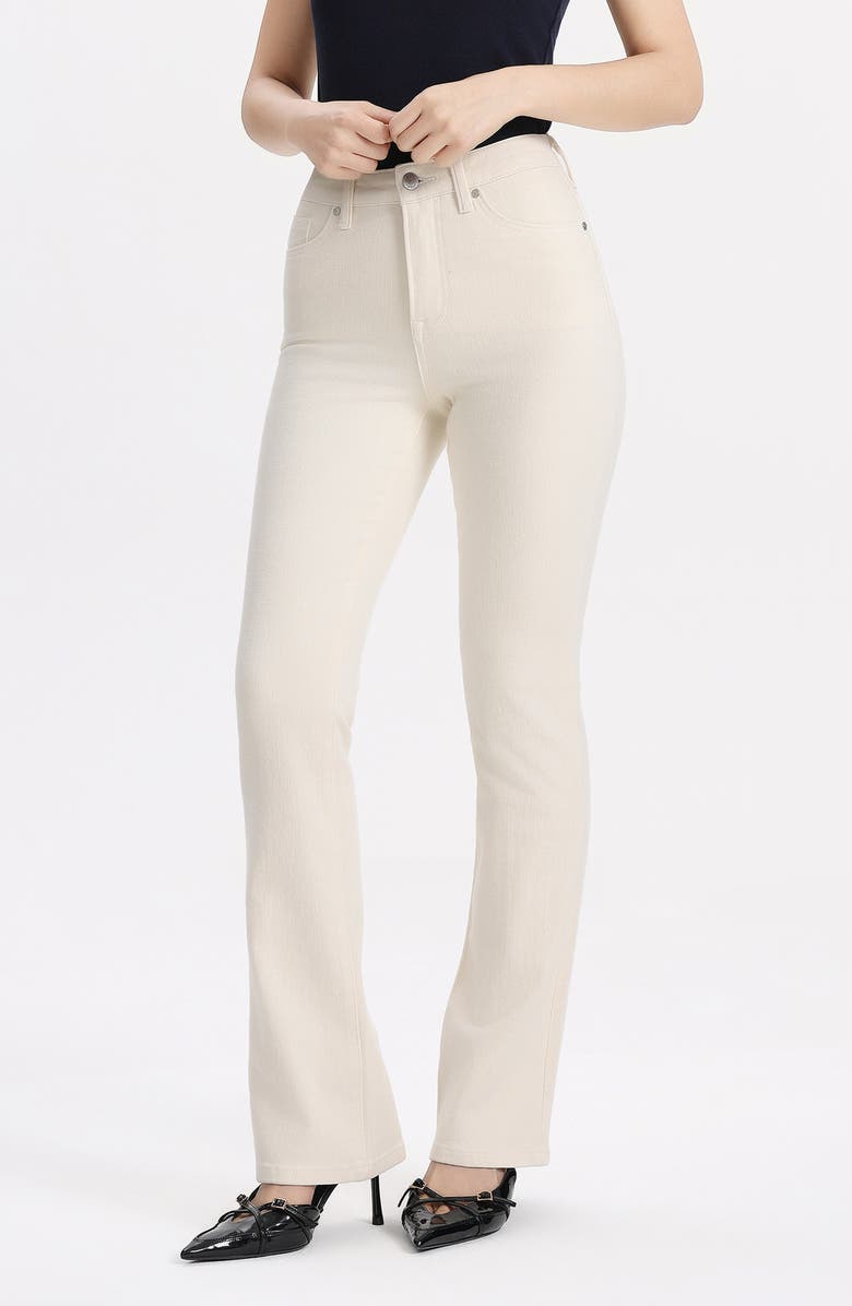 Bayeas Mid Rise Bootcut Jeans, Alternate, color,