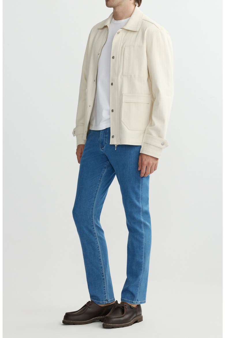 Russell DL Ultimate Knit Slim Straight Jeans, Alternate, color, HORIZON