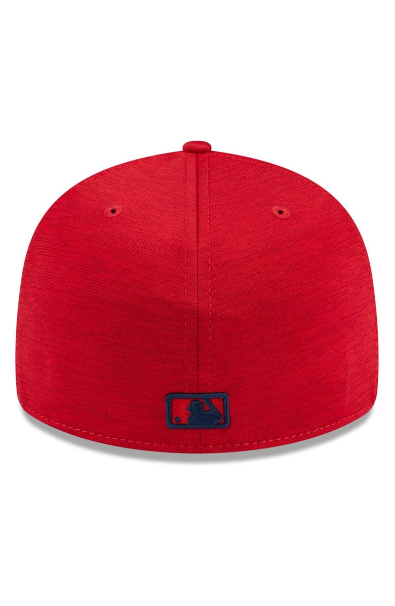 New Era Men's New Era Red Washington Nationals 2024 Clubhouse Low Profile 59FIFTY Fitted Hat, Alternate, color, Red