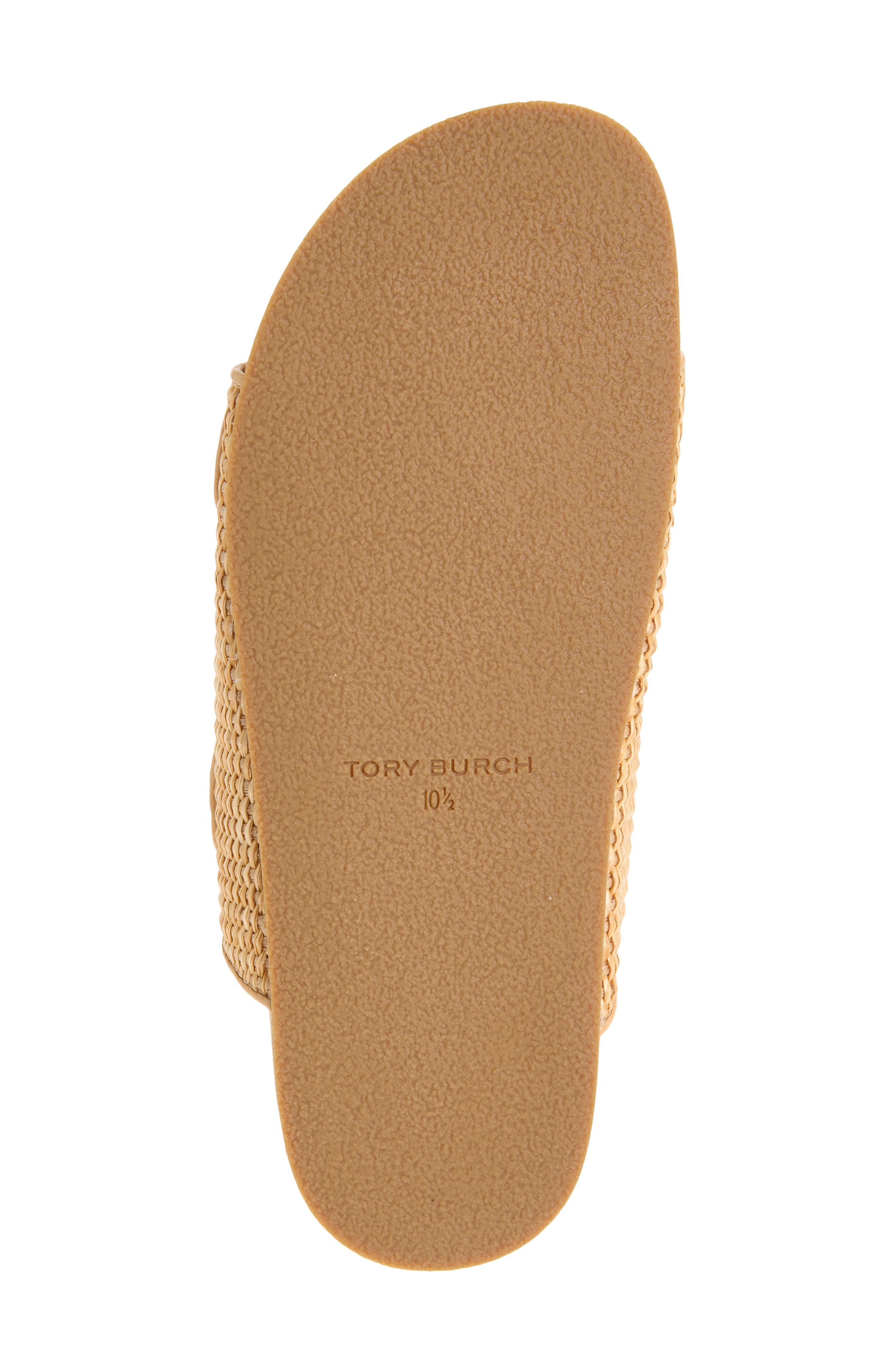 Tory Burch Mellow Slide Sandal, Alternate, color, Light Camel / Light Teak
