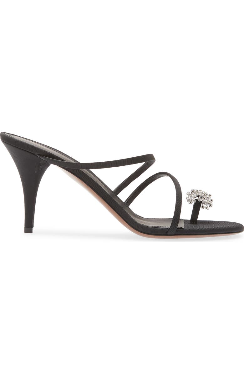 NEOUS Crystal Embellished Toe Loop Sandal, Alternate, color,