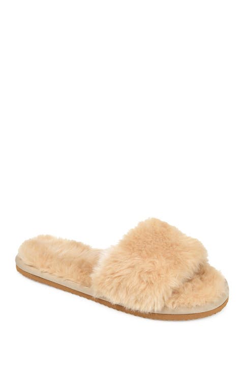 Dawn Faux Fur Slipper