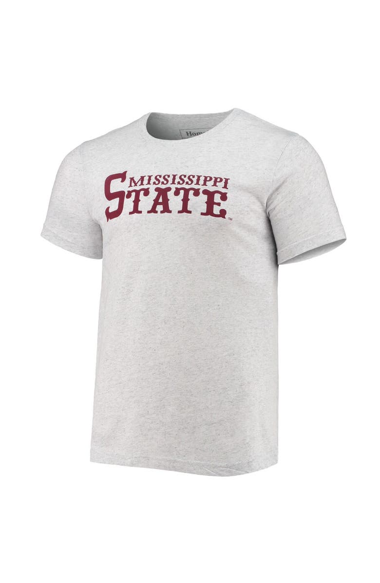 HOMEFIELD Men's Homefield White Mississippi State Bulldogs Vintage Baseball T-Shirt, Alternate, color, 