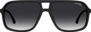 Carrera Eyewear 61mm Aviator Polarized Sunglasses